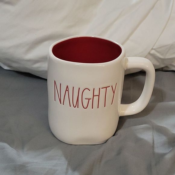Rae dunn naughty/nice mug - Picture 1 of 2